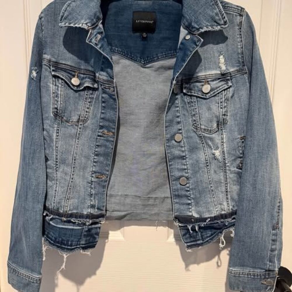 Liverpool Denim Jacket Size XS